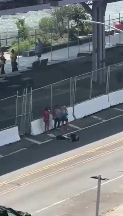 Uber assault suspect attempts escape by jumping from bridge