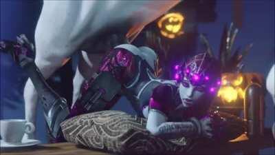 Widowmaker fucked by a horse (TheBartender)