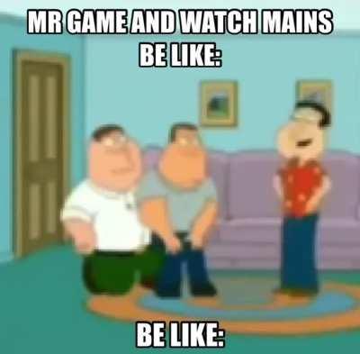 His frame data is so slow it’s actually hard to beat him sometimes.