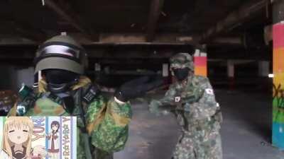 YuruYuri Opening Militarize