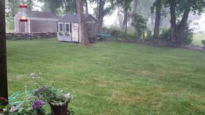 After being in a drought for the past few weeks, it was relaxing to finally get some rain.