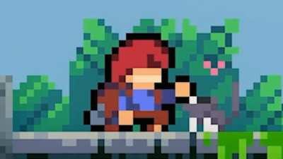 madeline petting the cat