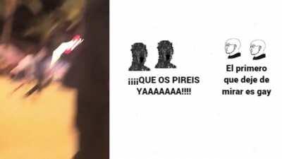 Concurso de miradas.