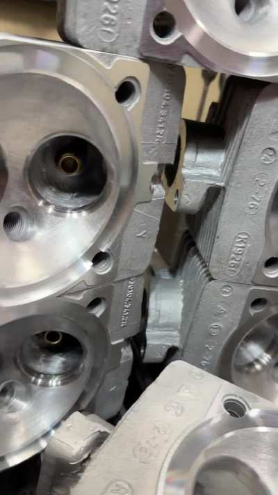 Another set of 911 heads done!