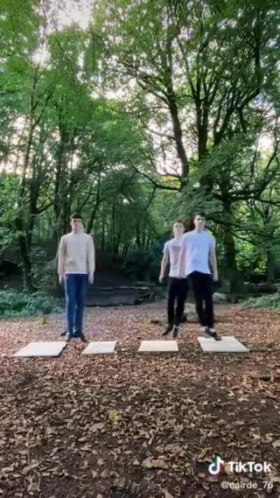 Tap dancing to the beat