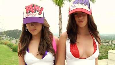 Jada holding hands with Remy Lacroix