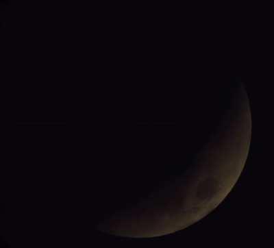 Lunar eclipse stabilized