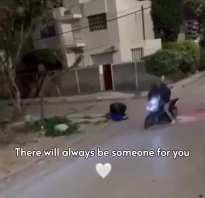 The dude stopped a robbery