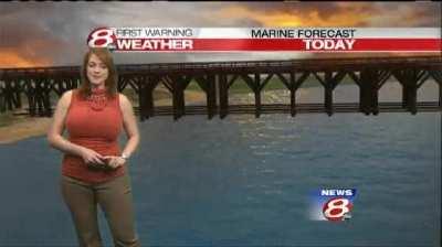 The weather reports in Maine are must see TV