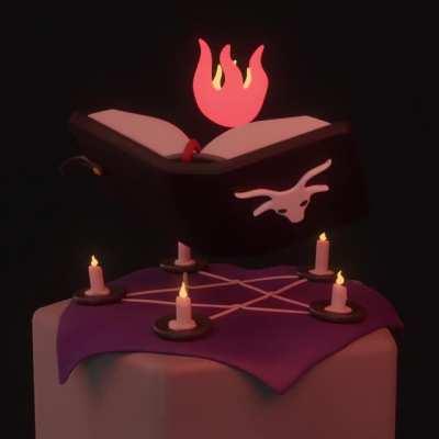 Little occult scene I made
