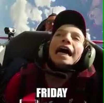 The weekend always comes around