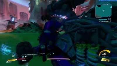 She couldn't hold it in anymore