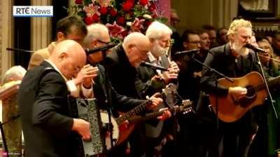 The perfect send off for Shane MacGowan. RIP