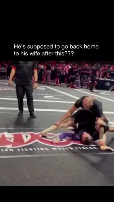 Ref is in disbelief.