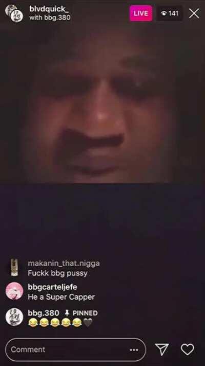 When Quick went live with bbg380 💀