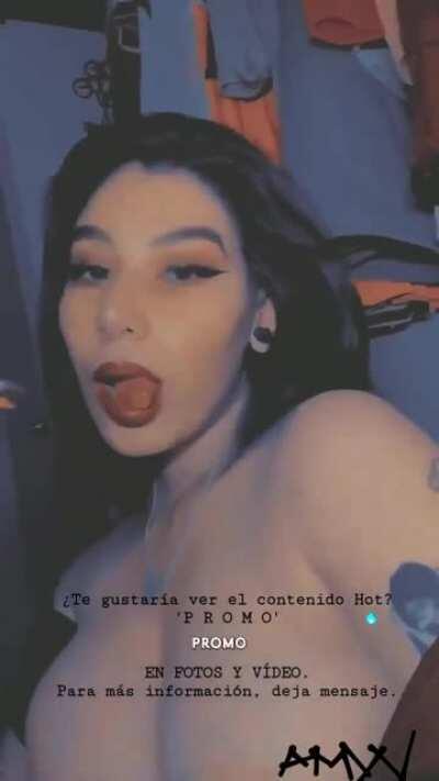 Intrigante... Me causa curiosidad esta cuenta, dice ser falsa por la propia amy, pero en sus videos suele mostrar tomas que no encontramos en su instagram 