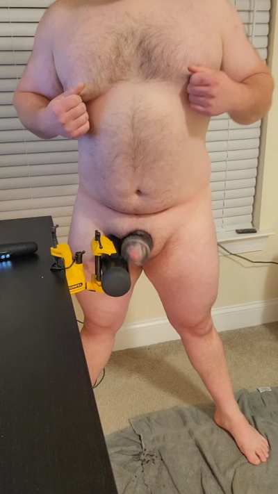 Just realized I could do this standing up 🤔