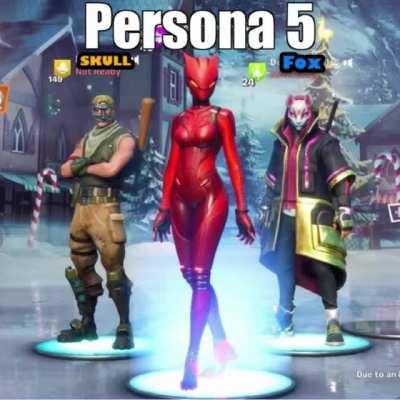 We Are The Phantom Thieves Of Fortnite!