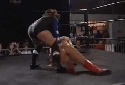 Santana Garrett wedgie