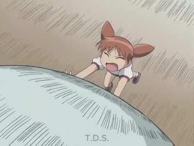 Made a goofy edit. Chiyo will push this ball for eternity 