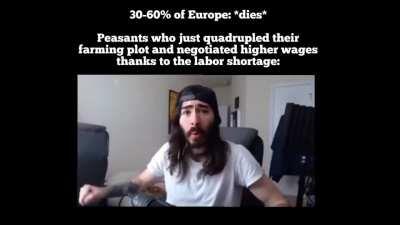 One mans horrible tragedy; another mans poggers