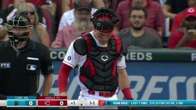 [Highlight] Tyler Stephenson guns down Rojas from his knees