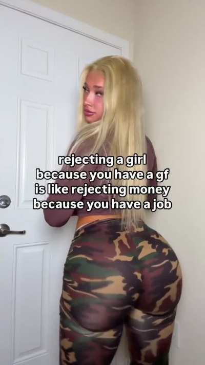 I'm not Rejecting Her