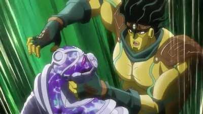 I love the Jotaro and Kakyoin fight!