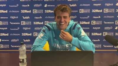 Bamford's Interview Interrupted by Victor Orta Singing 