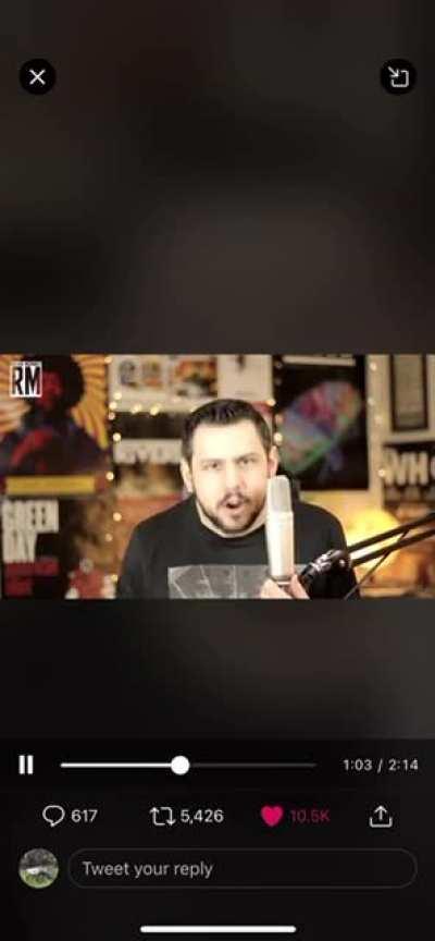 This guy has a bone to pick with Joe Biden