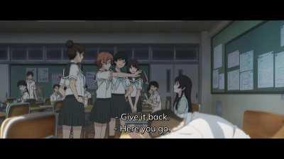 Are you trying to pick a fight with me? [Natsu e no Tunnel, Sayonara no Deguchi]