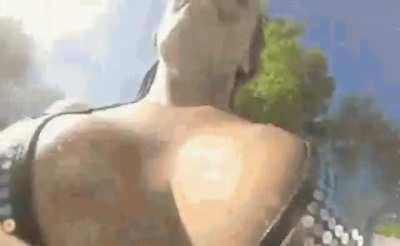 Zelina Vega hot bikini boobs