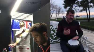 Nothing special, just Danny Ric vibin'