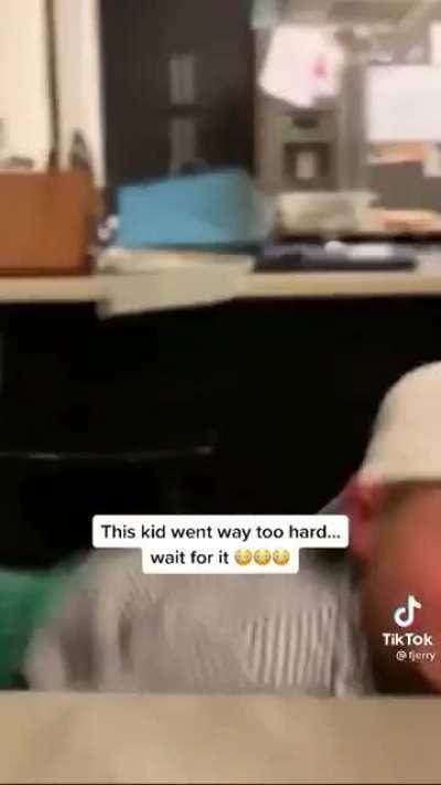 Going a little too hard