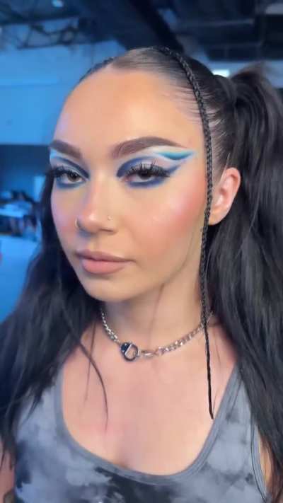 Skye’s makeup for AEW | 11/25/2025