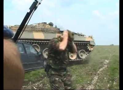 Soooooooo, no rear-view cameras on those things, huh?