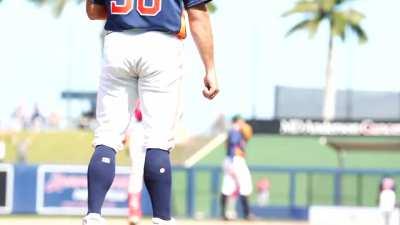 [Highlight] [MLB] Darren Baker hit a game-tying grand slam against his dad Dusty Baker's Astros today.