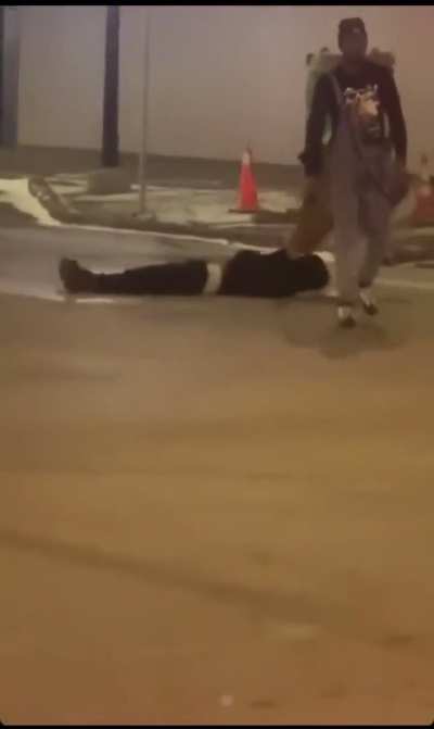 Man proclaims “Ain’t nobody gonna beat my ass”. Guess what happens next. 