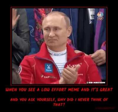 Why did I never think of that?? - my first meme boys!