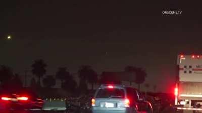 Horrific Multi-Car Freeway Wreck | Los Angeles