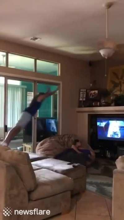 Sibling love at its finest.