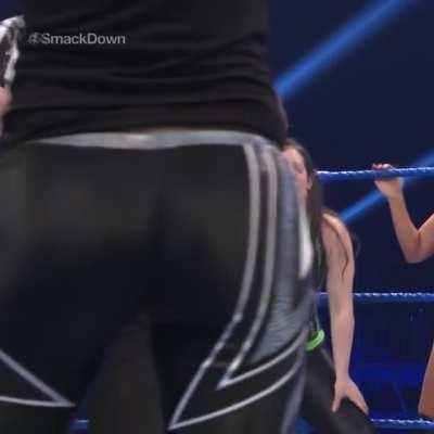 Bayley in her black tights