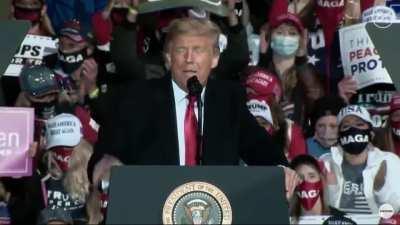 “I’ll kiss every guy—man and woman” - President Trump, Oct. 13, 2020