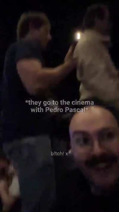 Pedro Pascal caught saying he's 