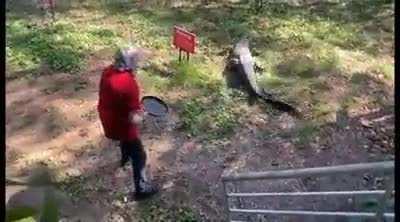 Grandpa with his Pan.