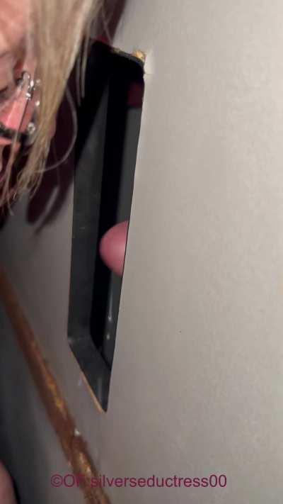 Waiting for cock in public GH