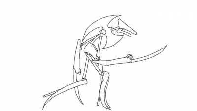 Scyther with legs and charging at something