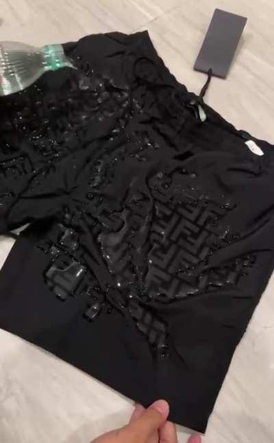 Review Test 3madman Fendi Water Reactive Swim Shorts.