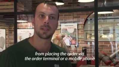 Pizzeria complètement autonome