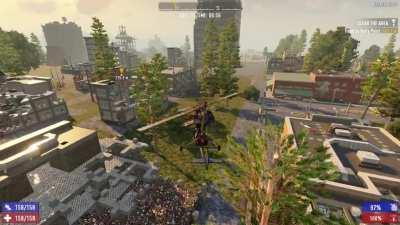 Mayday mayday mayday Zombie1 declaring emergency for bird strike, we need vectors back to- uh, we're going down.